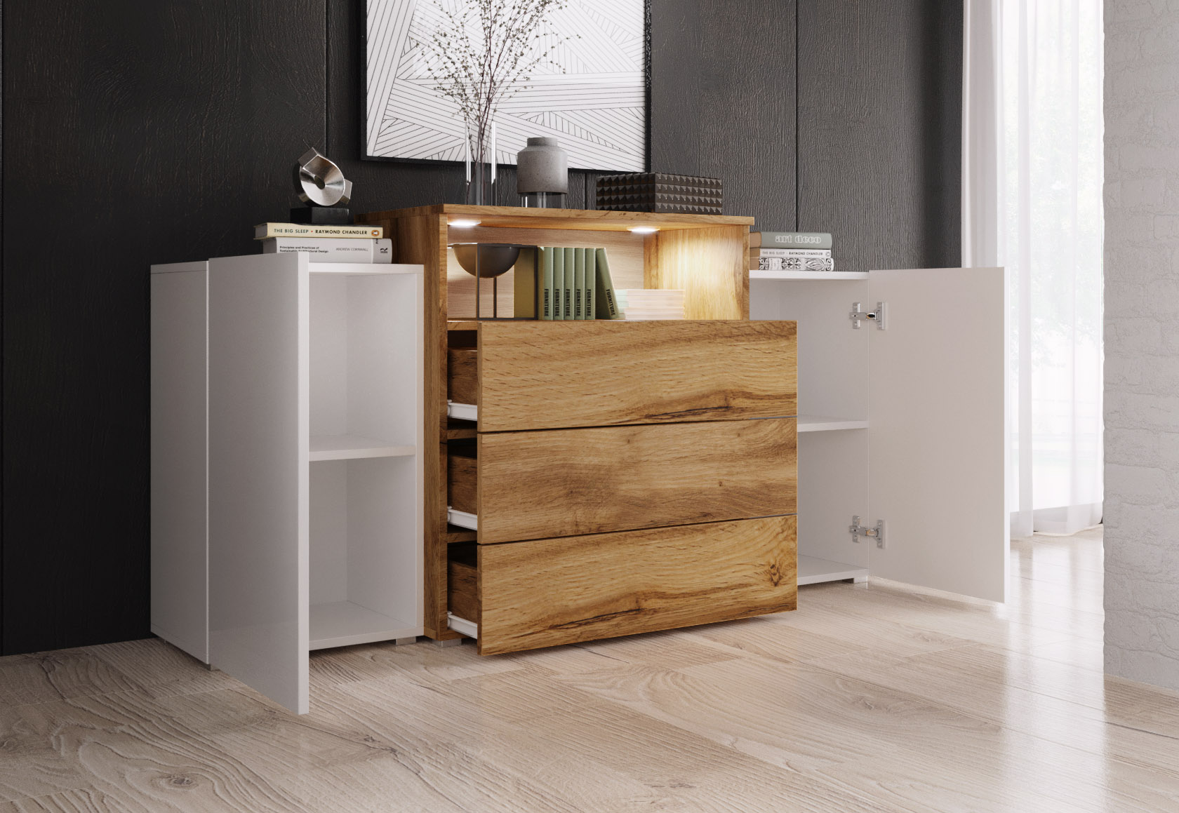 Bratex 19 09 05 Urban III wotan Komoda otwarta
